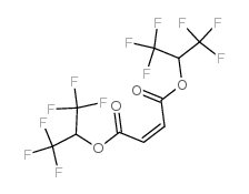 2,3-bis(1,1,1,2,3,3-hexafluoropropan-2-yl)but-2-enedioate结构式