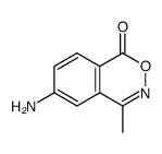 6-AMINO-4-METHYL-BENZO[D][1,2]OXAZIN-1-ONE structure