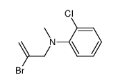 N-(2-bromoallyl)-2-chloro-N-methylaniline Structure