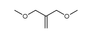 3-methoxy-2-methoxymethyl-propene Structure