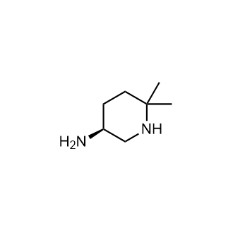 (S)-6,6-Dimethylpiperidin-3-amine Structure