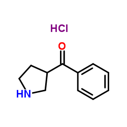 Phenyl-3-pyrrolidinyl-Methanone HCl structure