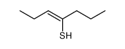 hept-3-ene-4-thiol Structure