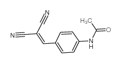 2-(4-Acetamidobenzylidene)malononitrile Structure