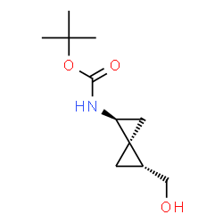 Carbamic acid, [(1S,3S,4R)-4-(hydroxymethyl)spiro[2.2]pentyl]-, 1,1- picture