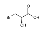 (R)-3-Bromo-2-hydroxy-propionic acid Structure
