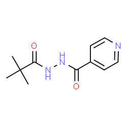 4-Pyridinecarboxylicacid,2-(2,2-dimethyl-1-oxopropyl)hydrazide(9CI)结构式