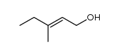 (E)-3-methylpent-2-en-1-ol Structure