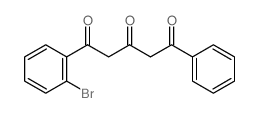 1,3,5-Pentanetrione,1-(2-bromophenyl)-5-phenyl-结构式