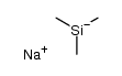 (trimethylsilyl)sodium Structure