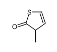 3-methyl-3H-thiophen-2-one结构式