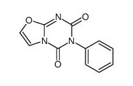 3-phenyl-[1,3]oxazolo[3,2-a][1,3,5]triazine-2,4-dione结构式