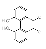 [1,1'-Biphenyl]-2,2'-dimethanol,6,6'-dimethyl- structure