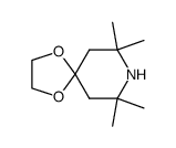 7,7,9,9-tetramethyl-1,4-dioxa-8-azaspiro[4.5]decane Structure