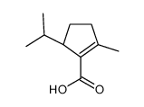 1-Cyclopentene-1-carboxylicacid,2-methyl-5-(1-methylethyl)-,(5R)-(9CI)结构式