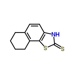 Naphtho[2,1-d]thiazole-2(3H)-thione, 6,7,8,9-tetrahydro- (9CI) structure