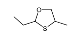 2-ethyl-4-methyl-1,3-oxathiolane Structure