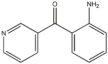 (2-aminophenyl)(pyridin-3-yl)methanone结构式
