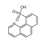 Benzo(H)Quinoline-10-SulfonicAcid Structure
