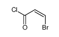 (Z)-3-bromo-propenoyl chloride Structure