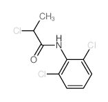 2-Chloro-N-(2,6-dichlorophenyl)propanamide结构式