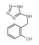 2-[(tetrazol-5-ylideneamino)methyl]phenol结构式