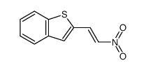 2-(2-nitrovinyl)benzo[b]thiophene结构式