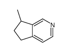 7-methyl-6,7-dihydro-5H-cyclopenta[c]pyridine结构式