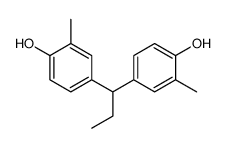 4-[1-(4-hydroxy-3-methylphenyl)propyl]-2-methylphenol Structure