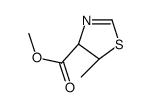 Methyl (4R,5S)-5-methyl-4,5-dihydro-1,3-thiazole-4-carboxylate Structure