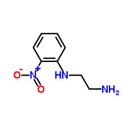 N-(2-硝基苯基)-1,2-乙二胺结构式