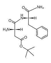 H-Asp(O-tBu)-Phe-NH2结构式