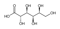 2,3,4,5,6-pentahydroxyhexanoic acid结构式