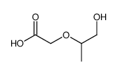 2-(1-hydroxypropan-2-yloxy)acetic acid Structure