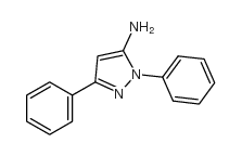 5-amino-1,3-diphenylpyrazole structure