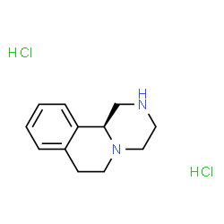 (S)-2,3,4,6,7,11B-六氢-1H-吡嗪并[2,1-A]异喹啉二盐酸盐结构式