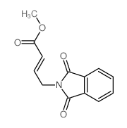 2-Butenoic acid,4-(1,3-dihydro-1,3-dioxo-2H-isoindol-2-yl)-, methyl ester picture