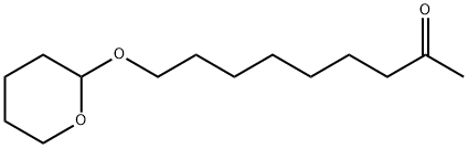 9-[(Tetrahydro-2H-pyran-2-yl)oxy]-2-nonanone结构式