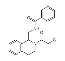 1-((BENZAMIDO)METHYL)-1,2,3,4-TETRAHYDROISOQUINOLINE structure