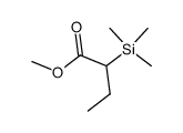 2-(Trimethylsilyl)butansaeure-methylester结构式