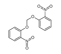 1-nitro-2-[(2-nitrophenoxy)methoxy]benzene结构式