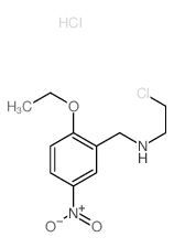 2-chloro-N-[(2-ethoxy-5-nitro-phenyl)methyl]ethanamine structure