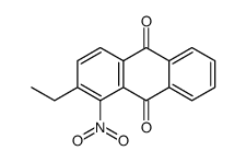 2-ethyl-1-nitroanthracene-9,10-dione Structure