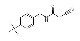 2-CYANO-N-(4-(TRIFLUOROMETHYL)BENZYL)ACETAMIDE结构式