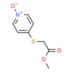 Acetic acid, [(1-oxido-4-pyridinyl)thio]-, methyl ester (9CI) picture