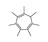 1,2,3,4,5,6,7-heptamethylcyclohepta-1,3,5-triene Structure