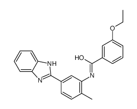 N-[5-(1H-benzimidazol-2-yl)-2-methylphenyl]-3-ethoxybenzamide Structure
