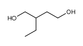 3-hydroxymethylpentanol Structure