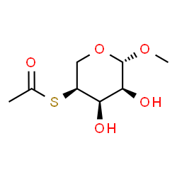 ba-L-Ribopyranoside, methyl 4-thio-, 4-acetate (9CI) picture