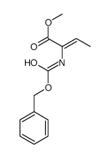 methyl 2-(phenylmethoxycarbonylamino)but-2-enoate Structure